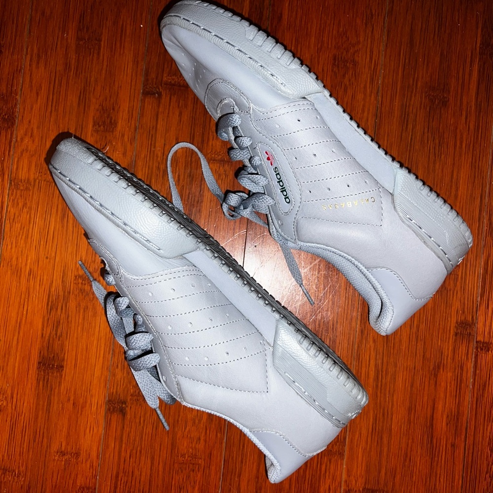 Adidas Yeezy Powerphase Calabasas Sneakers – Baby Blue, Size 8